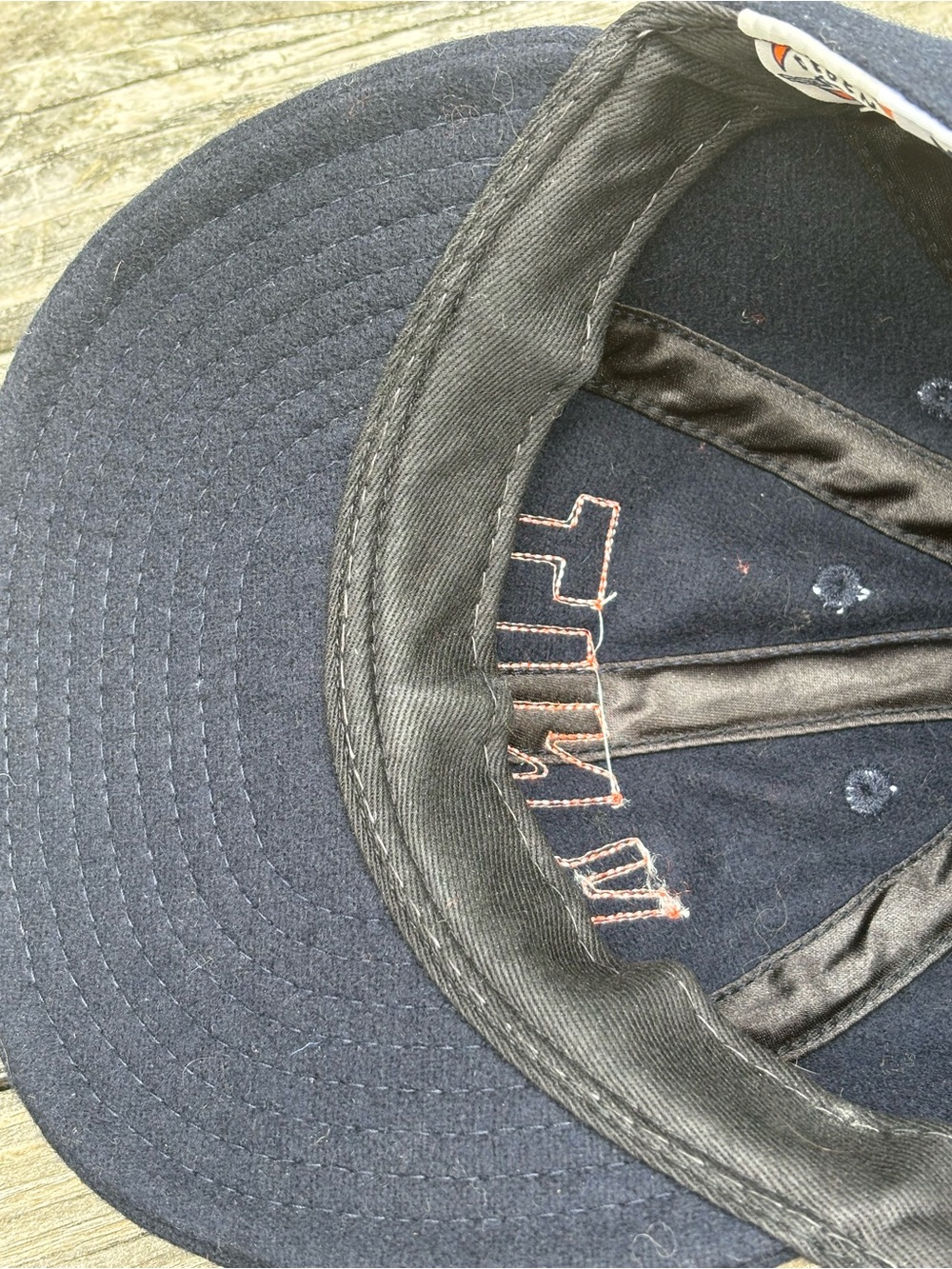 Degen KNIT wool baseball hat - Picture 3 of 4